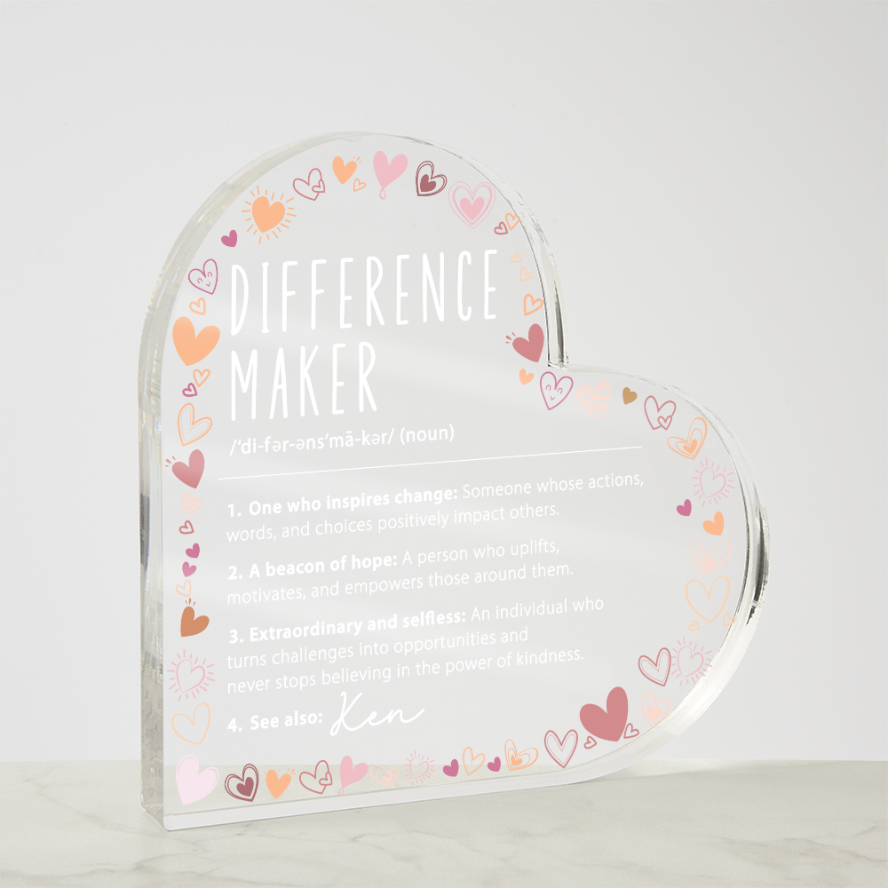4132836840 - difference maker