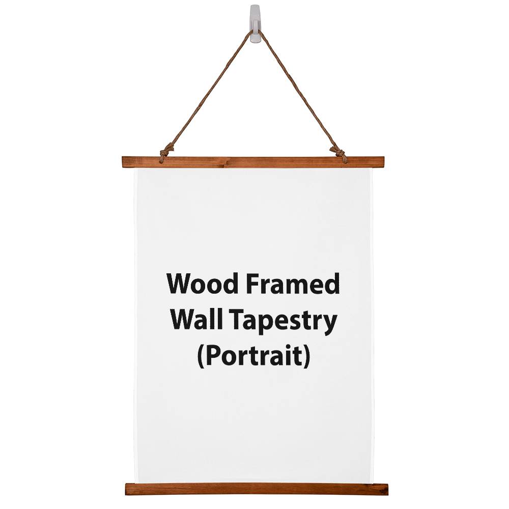 wood-framed-wall-tapestry-portrait